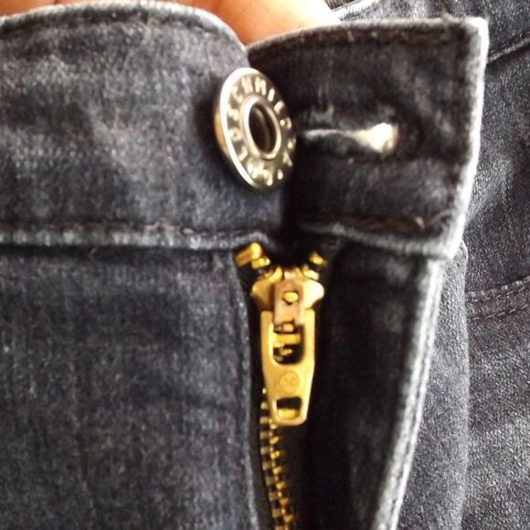 AG ADRIANO GOLDSHMEID Jeans, 26R, Legging Ankle, Skinny, CoalGrey Wash, low rise - Picture 8 of 12